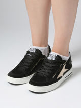 Sneakers Ale Uit Leder Semerdjian Groen women ALE-vue-porte